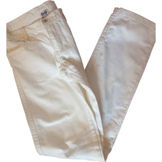 D&G 1024 White Jeans