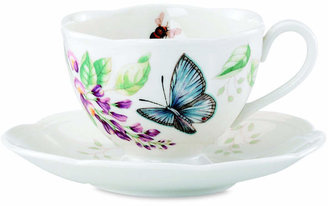Lenox Dinnerware, Butterfly Meadow Butterfly Cup and Saucer Set