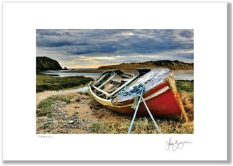 House of Fraser Photo Gallery Ireland The red boat fine art photographic print