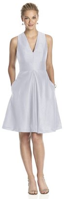 Alfred Sung D610 Bridesmaid Dress in Dove