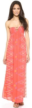 Indah Flamingo Maxi Dress