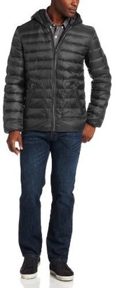 Nautica Men's Hooded Jacket with 2 Pockets