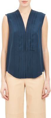 Chloé Tiered-Front Blouse