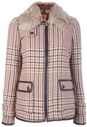 Tory Burch checked jacket