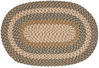 Colonial Mills Country Kitchen Braided Reversible Rug - 4' x 6' Oval