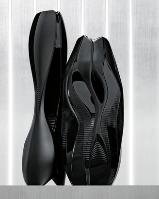 Lalique Manifesto Black Vase