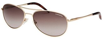 Carrera Men's Aviator Semi Matte Gold-Tone Sunglasses