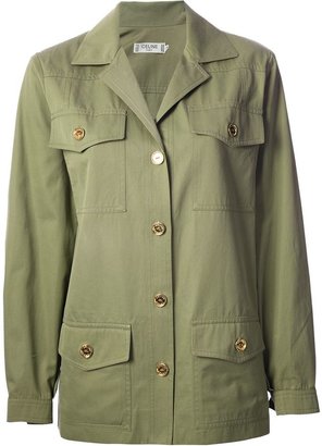 Celine Vintage military-style jacket