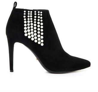 Sergio Rossi Placebo embellished suede ankle boots