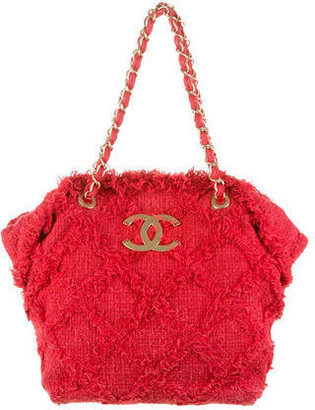 Chanel Tweed Tote