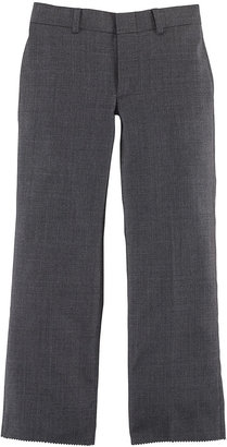 Ralph Lauren Childrenswear Woodsman Wool Twill Pants, Light Gray, Size 4-7