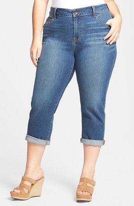 Lucky Brand 'New Ginger' Crop Jeans (Plus Size)