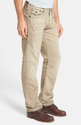 True Religion 'Ricky' Relaxed Fit Jeans (Khaki)