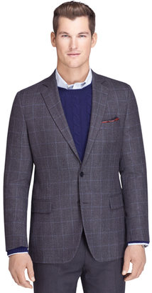 Brooks Brothers Fitzgerald Fit Tic with Windowpane Sport Coat