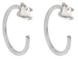 Melissa Joy Manning Tiny Pearl Hugs - Designer Silver Earrings