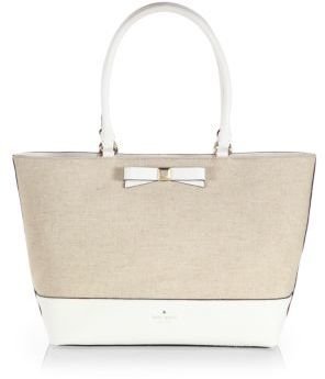 Kate Spade Canvas & Leather Tote