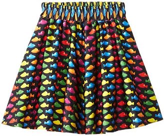 Terez Big Girls' Candy Crush Candy Fishes Skater Skirt