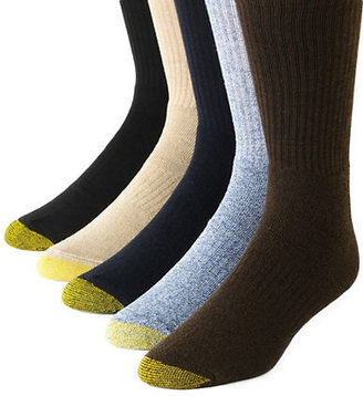 Gold Toe 8-Pack Assorted Crew Socks