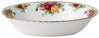 Royal Albert Red 'Old Country Rose' open vegetable dish