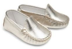Tod's Infant's Metallic Leather Loafers