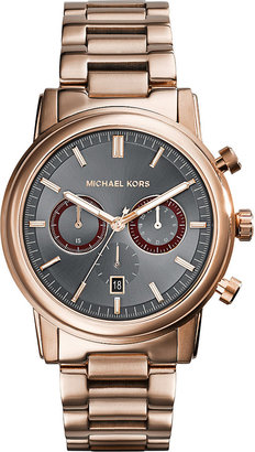 Michael Kors MK8370 Landaulet rose gold bracelet watch