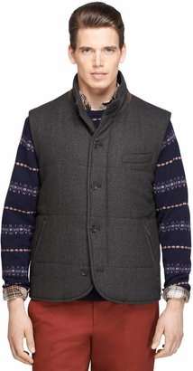 Brooks Brothers Quilted Wool Vest
