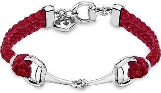 Gucci Horsebit Leather Bracelet