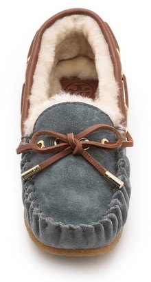 Tory Burch Maxwell Suede Moccasins