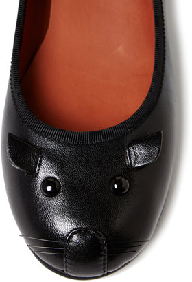 Marc by Marc Jacobs Leather Mouse Pump