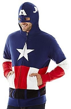 JCPenney NOVELTY SEASON Captain America Fleece Hoodie