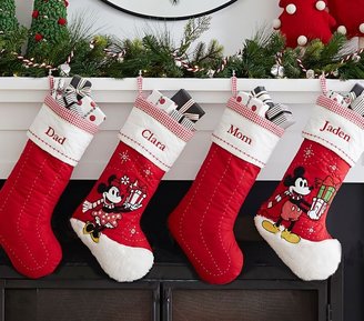 Pottery Barn Kids Quilted Christmas Stocking Collection