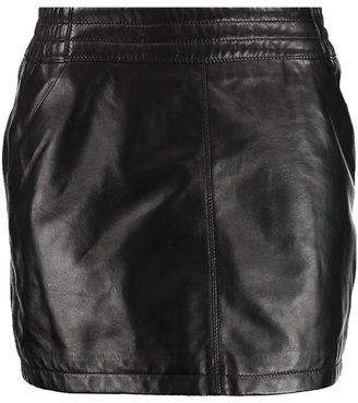 Oakwood Leather skirt black