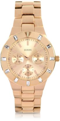 GUESS Rose Gold Tone Stainless Steel Women's Watch