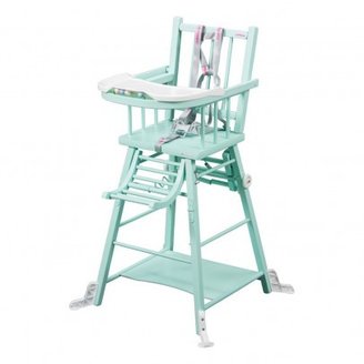 Combelle Convertible High Chair - Mint Green Varnish