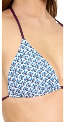 Tory Burch Baja Triangle Bikini Top