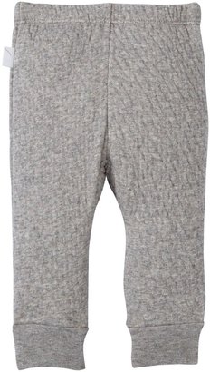 Burt's Bees Baby Quilted Drawstring Pants (Baby) - Gray-3-6 Months