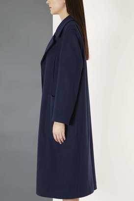 Topshop Long Wool Pocket Coat by Boutique