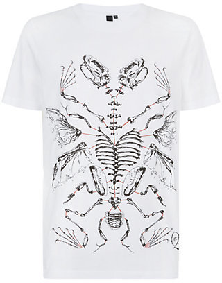 McQ Dinosaur Skeleton T-Shirt