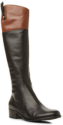 Dune Gigi two-toned leather riding boots