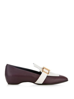 Tod's Bi-colour leather loafers