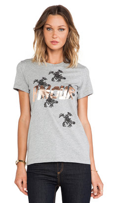 Markus Lupfer Amour Rose Gold Foil Kate Tee