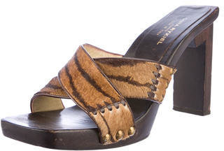Sonia Rykiel Ponyhair Sandals