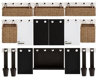 Pottery Barn Gabrielle 68.25&quot Wall Organizing Sets