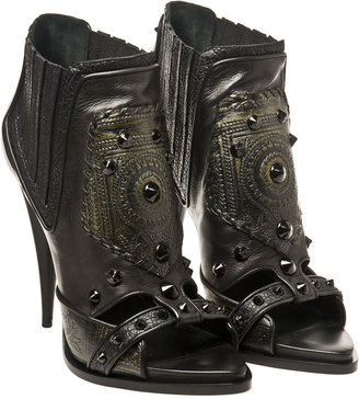 Givenchy Patchwork ankle boot with studs
