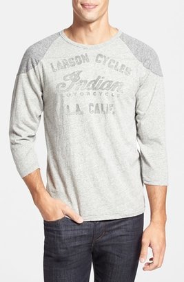 Lucky Brand 'Indian Motorcycles' Graphic Baseball T-Shirt