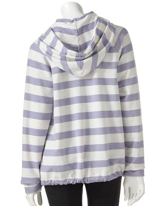 Sonoma life + style ® striped french terry hoodie - women's
