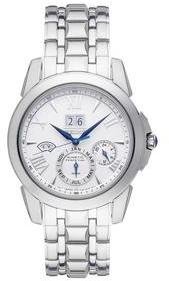 Seiko Kinetic Perpetual Mens Watch With Cabochon Crown