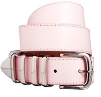 ASOS Chunky Multi Metal Keeper Waist Belt - pink