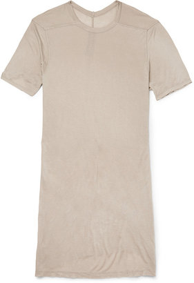 Rick Owens Oversized Long-Length Bamboo-Jersey T-Shirt