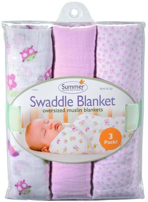 Summer Infant Oversized Muslin Blanket